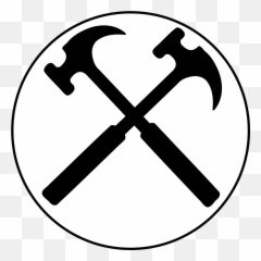 Hammer Clipart Palu - Crossed Hammers Png Download Full Emoji,Blacksmith Anvil Emoji