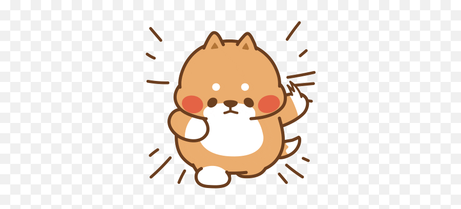 Bunny What Sticker By Tonton Friends For Ios U0026 Android - Tonton Gif Emoji,Dog Emoji Android