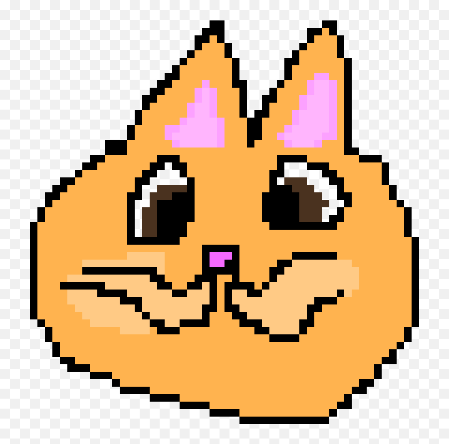 Cute Cat Pixel Art Maker Emoji,Cat Emoticon Art