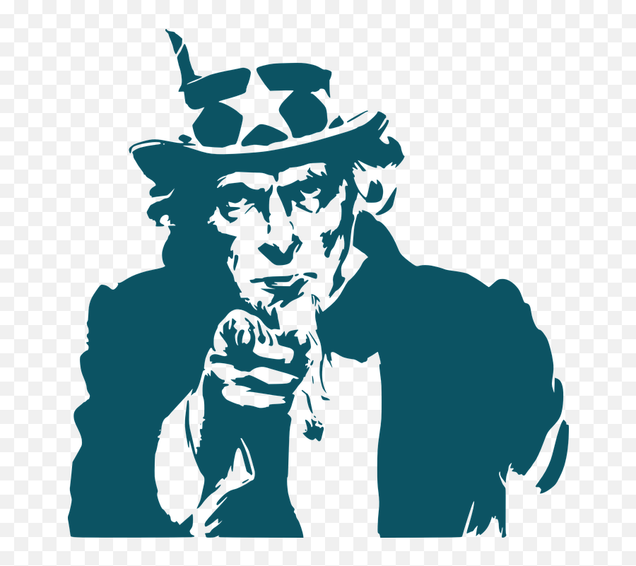 The American - Uncle Sam Icon Emoji,Patriot Emoji