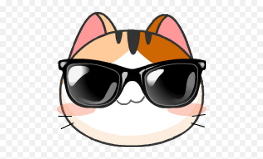 Sticker Maker - Gojill The Meow Emoji V2 2,Discord Emoji Art Sunglasses