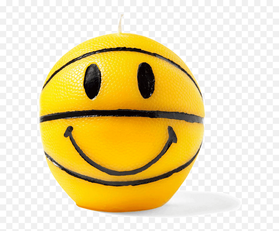 Smiley Mini Basketball Candle Emoji,Wip Emoji