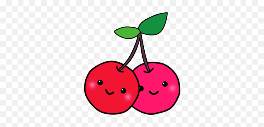 Top Cherried Stickers For Android Ios - Kawaii Cherry Animated Emoji,Cherry Emoji