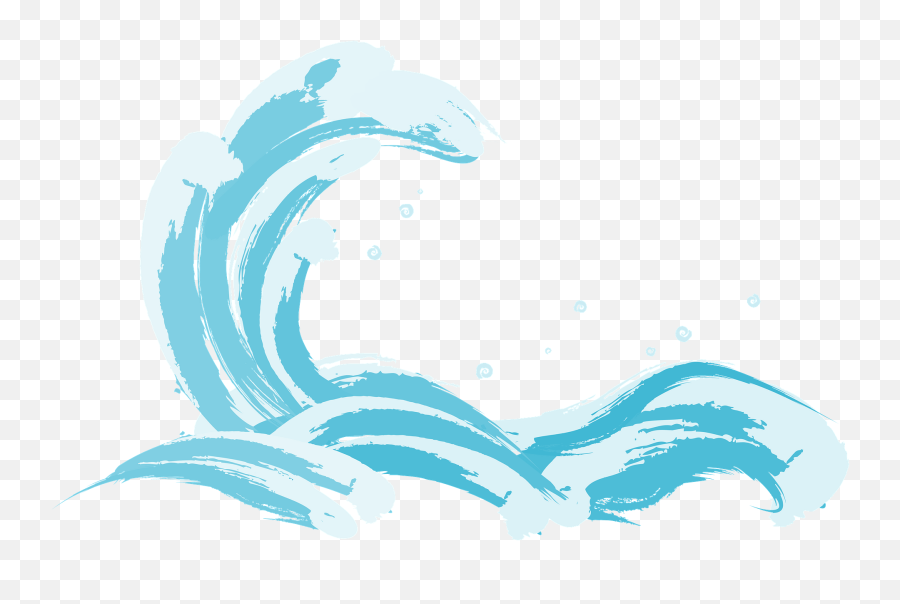 Sea Wave Clipart Free Download Transparent Png Creazilla Emoji,Waves Emoji