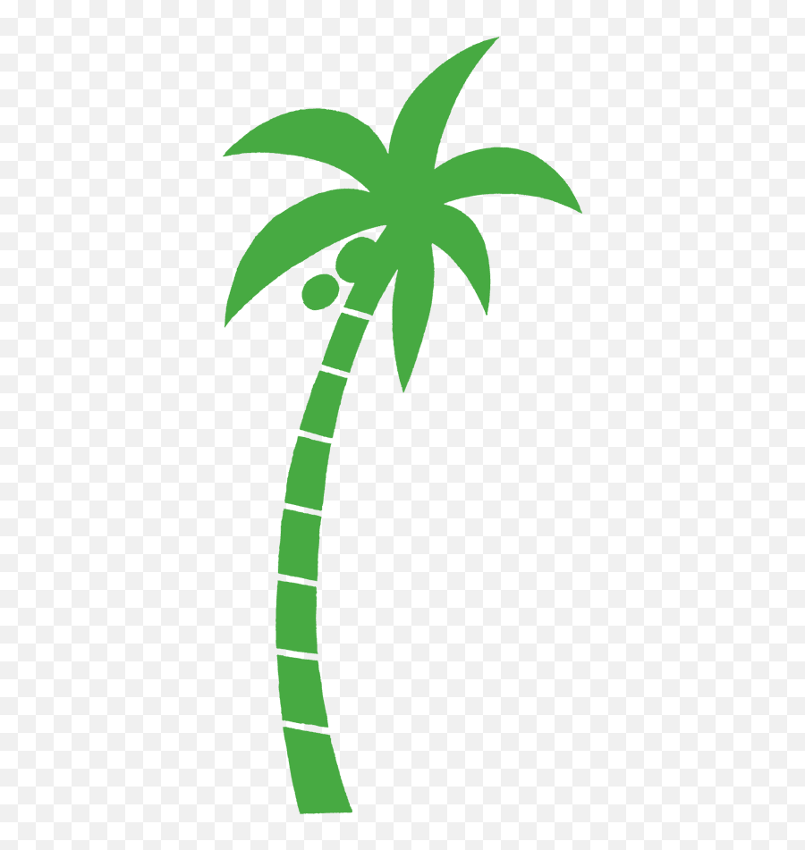 Free Palm Tree Icon Png Download Free Clip Art Free Clip - Coconut Tree Clipart Green Emoji,Palm Tree Drink Emoji
