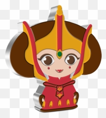 Star Wars U2013 Padmé Amidala 1oz Silver Chibi Coin Emoji,R6 Emoji