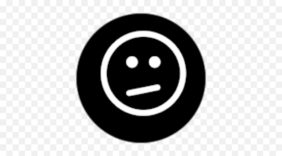 Bad Mood Ending - Roblox Emoji,Bland Face Emoji
