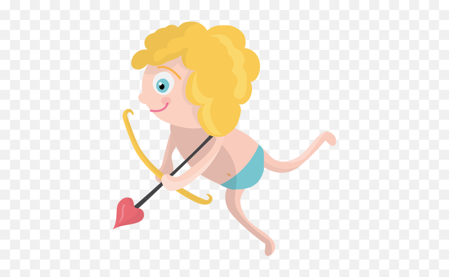 Cupid Holding Bow Illustration - Transparent Png U0026 Svg Fictional Character Emoji,Bowing Emoticon