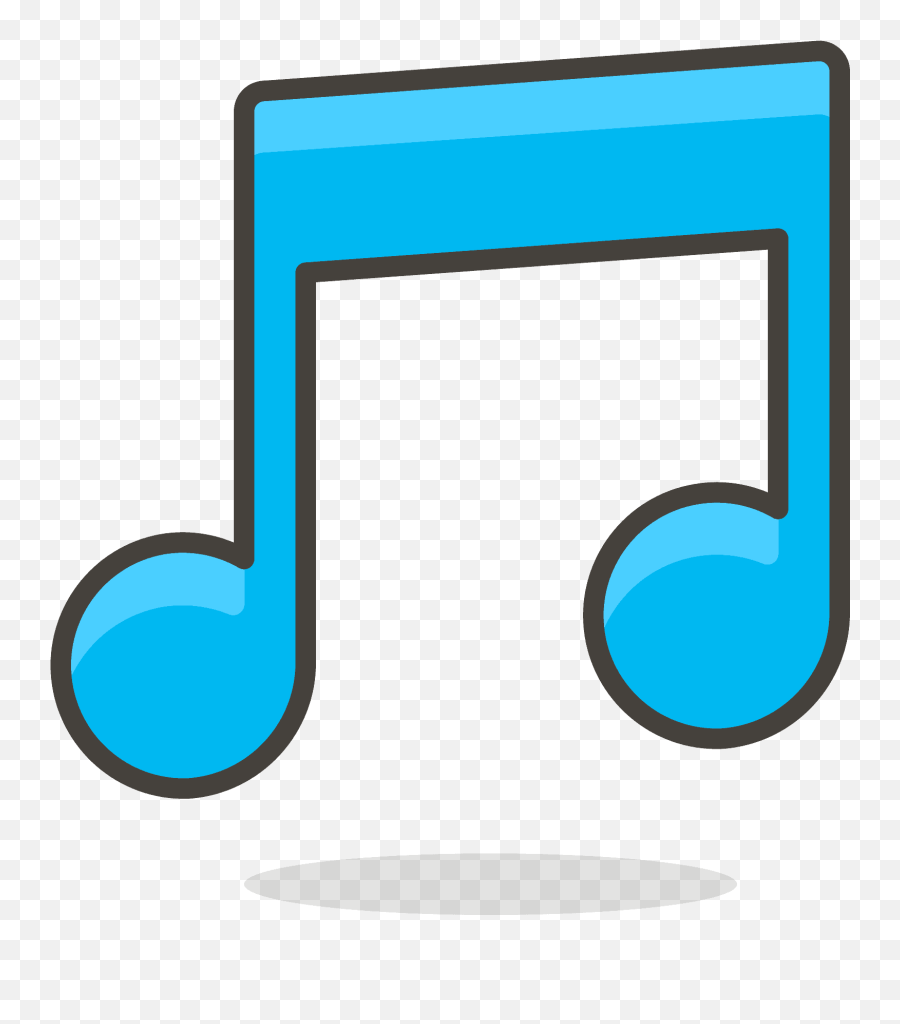 Musical Note Emoji Clipart - Note Emoji Png,Music Emoji Png