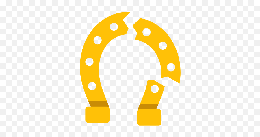 Unlucky Icon - Free Download Png And Vector Dot Emoji,Horseshoe Emoji