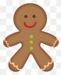 Ginger Bread Man On Gingerbread Man Gingerbread Man Clipart - Gingerbread Man Clipart Png Emoji,Ginger Emoji