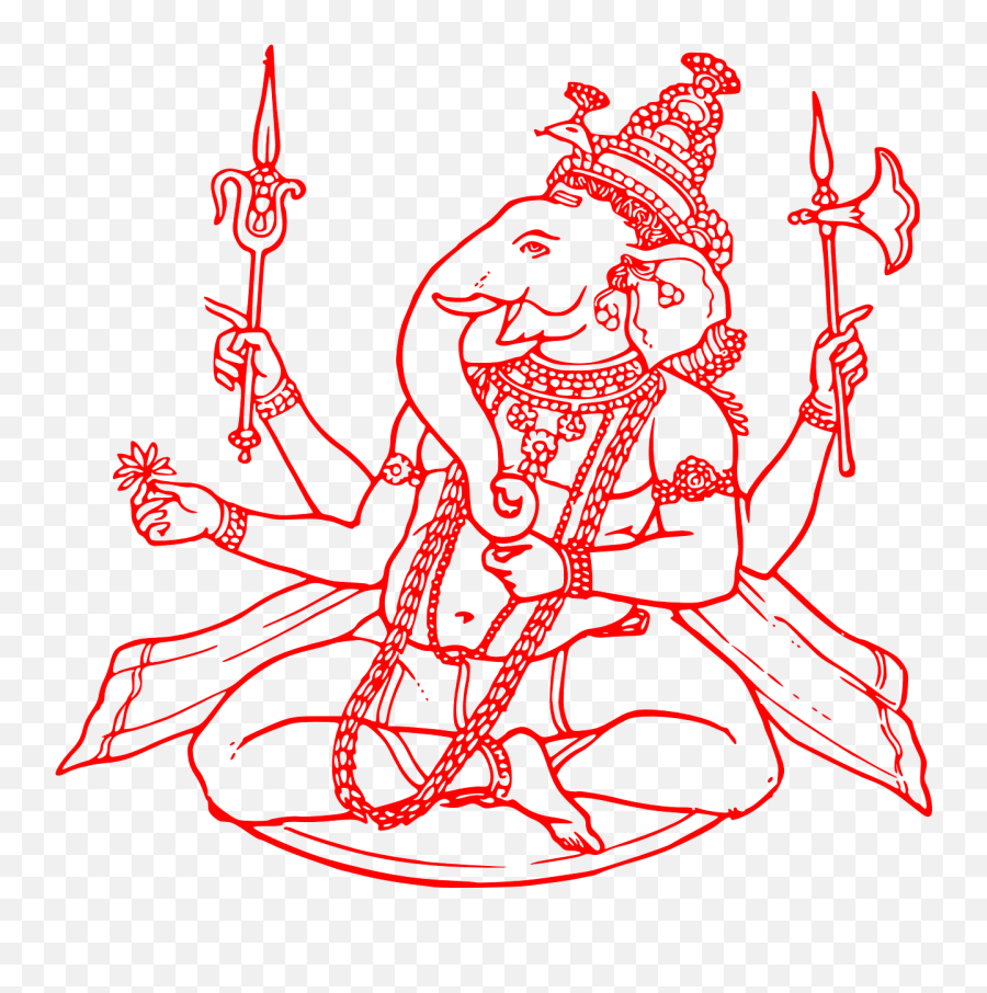 Ganesha Hinduism Hindu - Free Vector Graphic On Pixabay Hinduism Ancient Indian Religion Emoji,Hindu Symbol Emoji