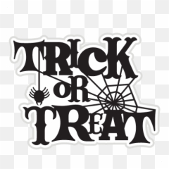 Halloween Trick Or Treat Png Picture - Trick Or Treat Sign Png Emoji,Trick Or Treat Emoji
