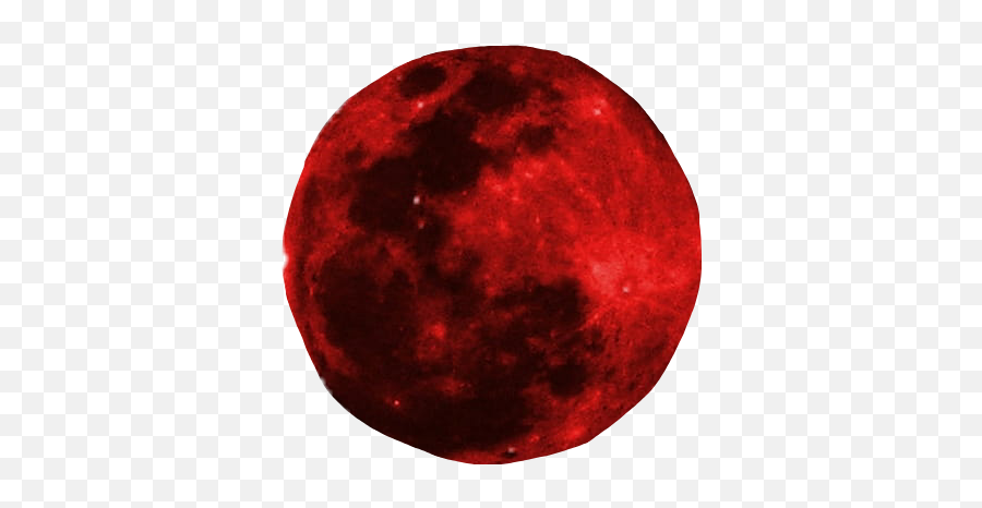 Bloodmoon Redmoon Moon Sticker - Dot Emoji,Blood Moon Emoji