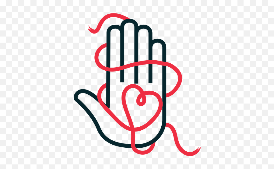 Hand Heart String Adoption Symbol - Transparent Png U0026 Svg Adopcion Png Emoji,Simple Smiley Face Emoticon Baby Vektor
