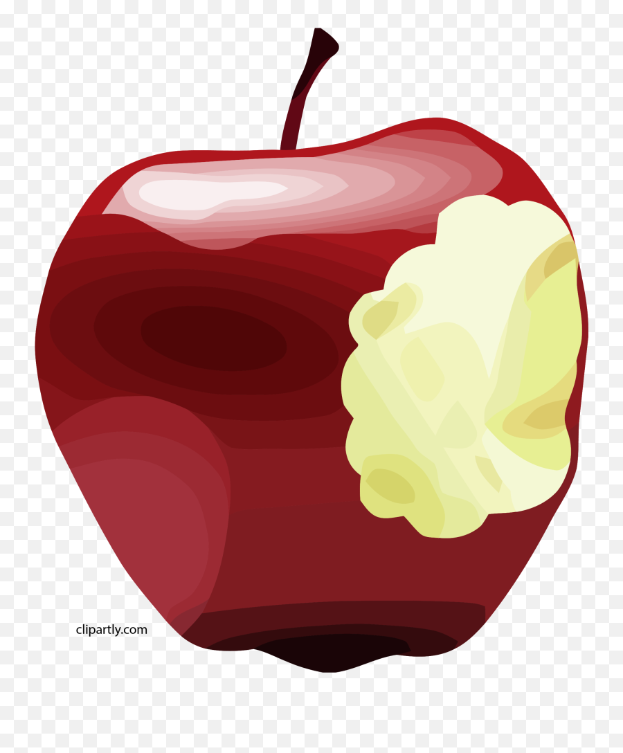 Download Png Apple Clipart - Apple Bite Clipart Emoji,Emoticon Bitten Apple