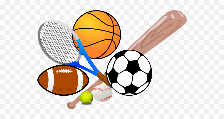 Free Pic Of Sports Download Free Clip Art Free Clip Art On - Transparent Sports Equipment Clipart Emoji,Flag Tennis Ball Emoji
