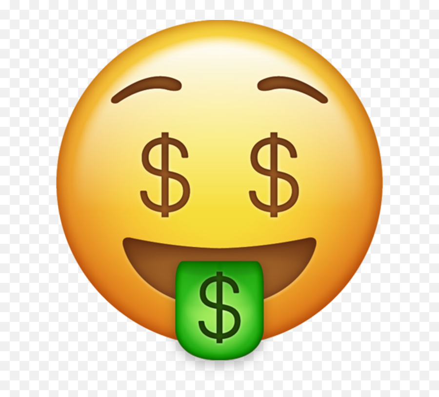 Money Emoji Free Download Money Face - Money Emoji No Background,Money Emoji