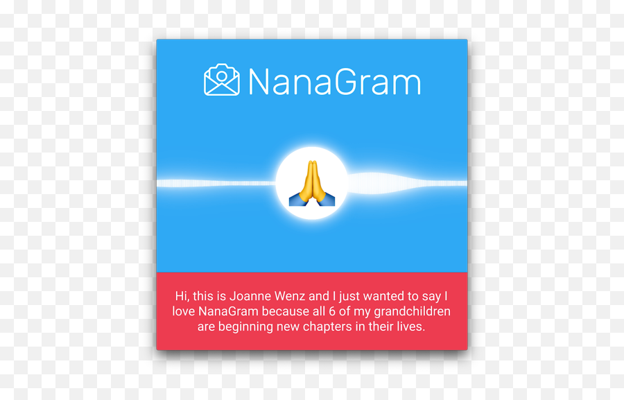 Nanagram Voicemail Reviews - Vertical Emoji,Grandmom Of The Year Emoticons