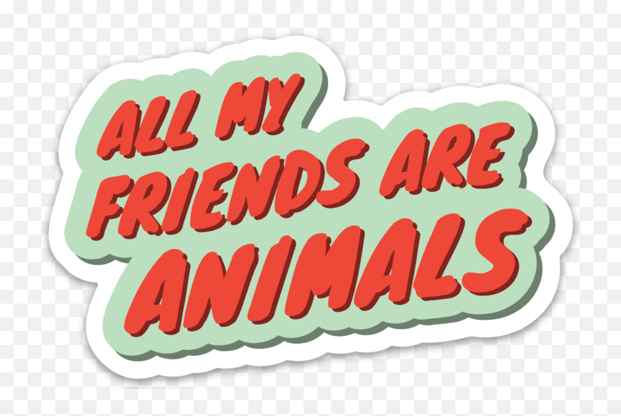 All My Friends Are Animals Magnet Dino Feed Emoji,Mishu Designs Emoji Magnets