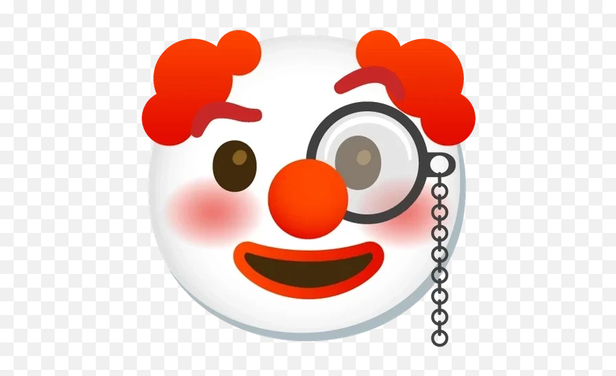 Telegram Sticker 9 From Collection Clown Emoji - Sticker,Come Attivare Emoticon Whatsapp Ios 10.2 Su Android