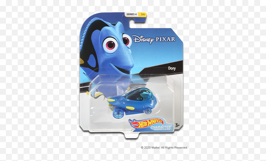 Hw Disney And Pixar Character Cars Worlds Of Wonder - Disney Pixar Hot Wheels Character Cars Dory Emoji,Dory Finding Nemo Emoticon