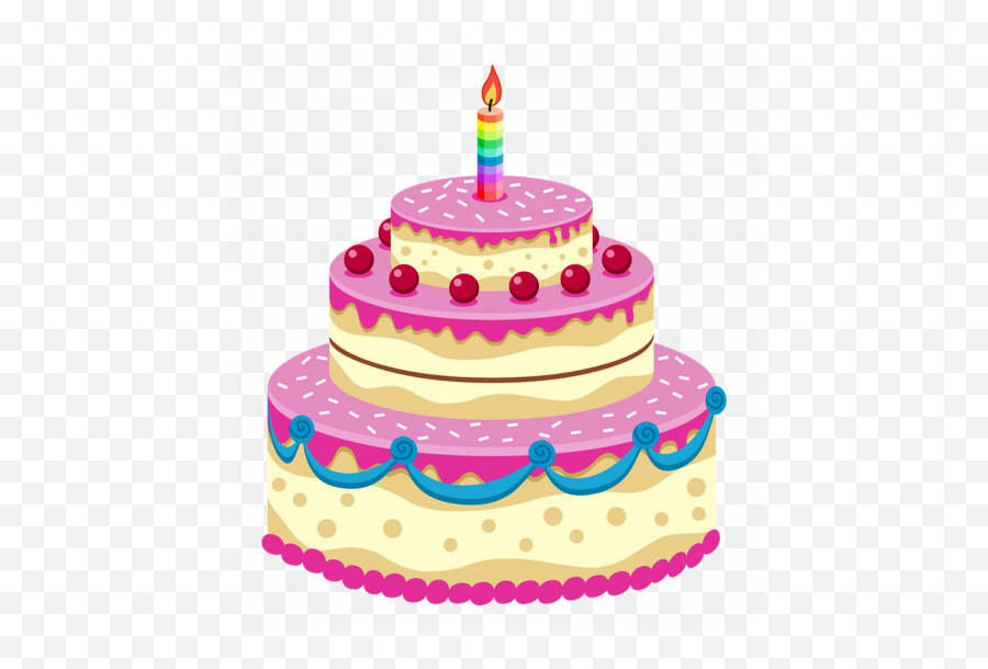 Happy Birthday Mom Cake Png Download - Birthday Cake Cartoon Emoji,Layer Cake Emojis