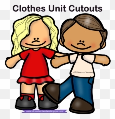 Eslefl Preschool Teachers Clothes Unit Cutouts For The Esl - Holding Hands Emoji,Emotions Prntable Pics