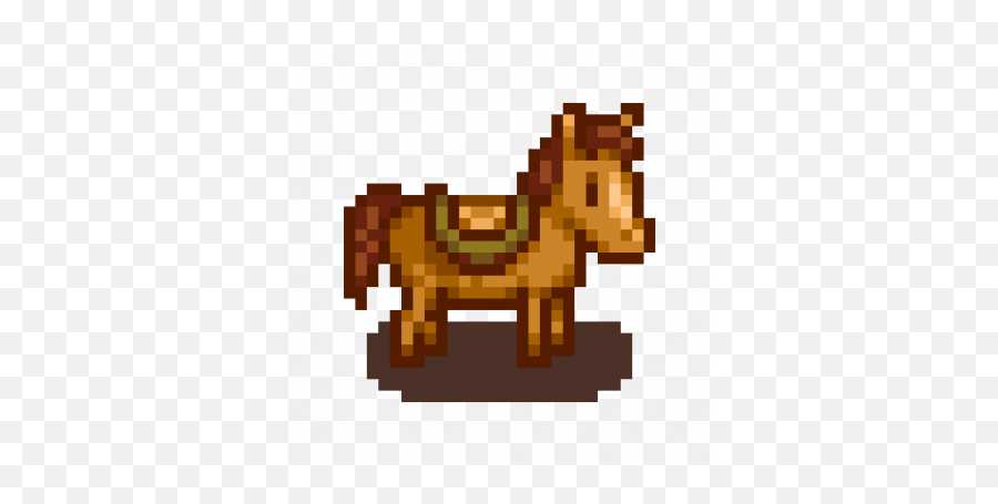 Secretariat At Stardew - Stardew Valley Horse Emoji,Stardew Valley Animals Emotions