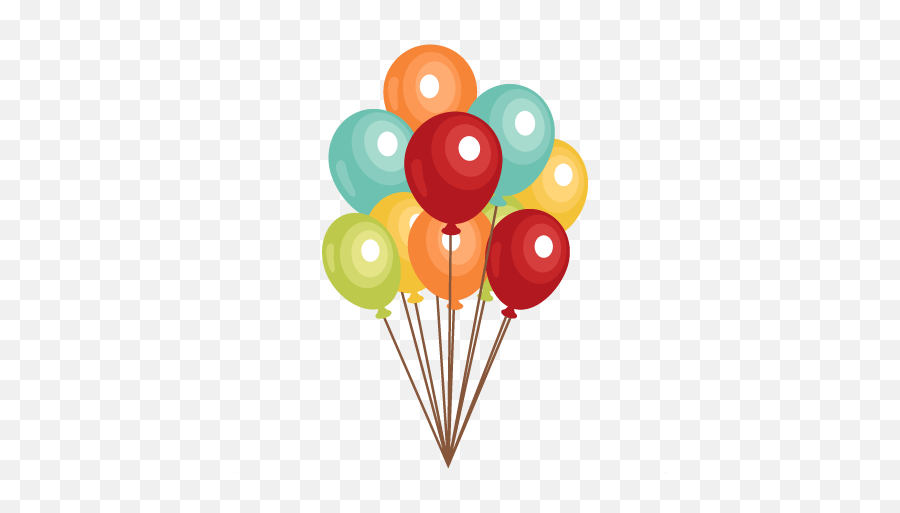 Birthday Balloon Clip Art U0026 Birthday Balloon Clip Art Clip Emoji,Emoticon Birthday Ballons