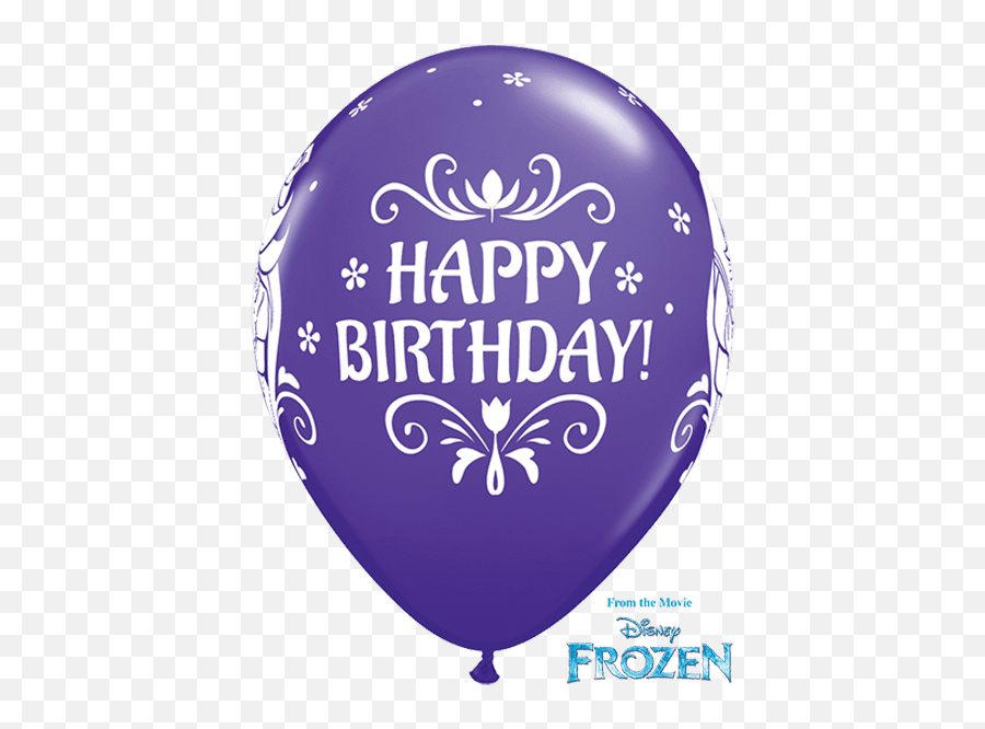 25 X 11 Disney Frozen Happy Birthday Assorted Qualatex Emoji,Fashing Happy 21st Birthday Emoticon