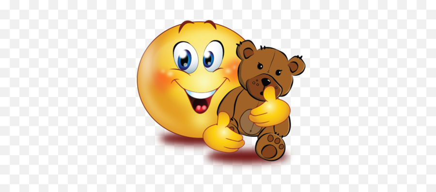 Lovely Teddy Bear Emoji,Cheering Emoticon -alcohol-