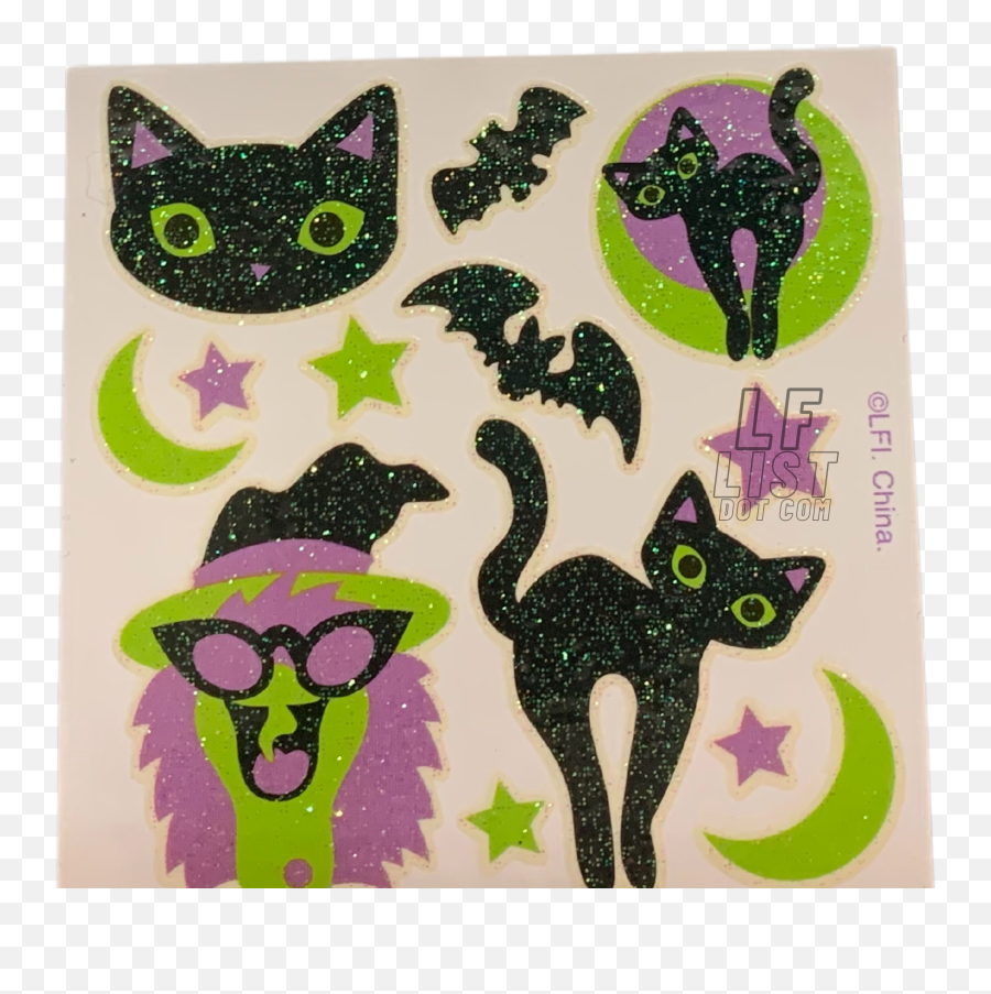 Lisa Frank 90s Halloween Glitter Owl Widow Spider Hair Emoji,Frank Emoticon