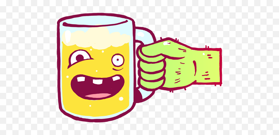 Buffbird U2014 Peter Runge Emoji,Beer Emoticon Gif