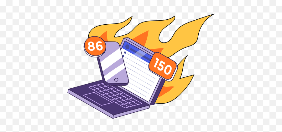 Flaming T Shirt Designs Graphics U0026 More Merch Emoji,Broken Computer Emojis
