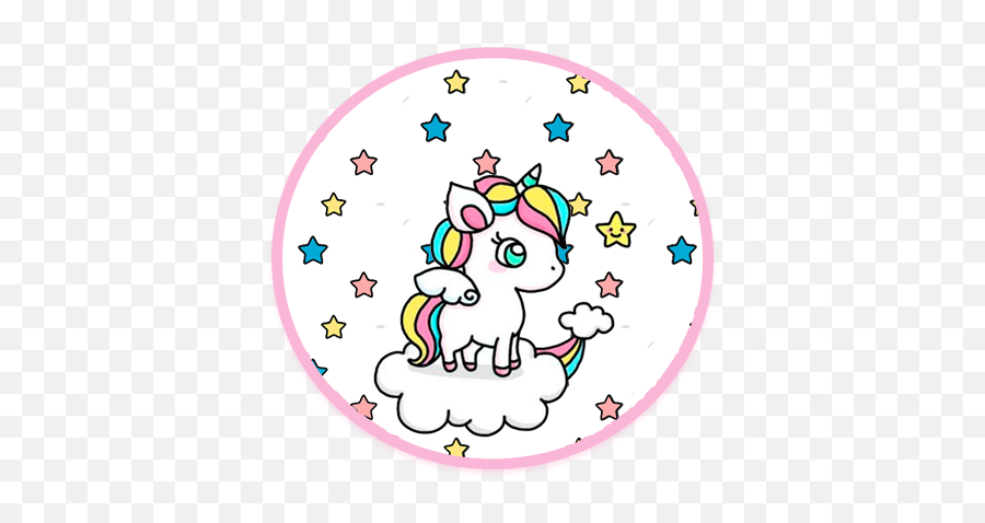 Alfajores3 Candy Bar Unicornio En Nube Kit Imprimible Emoji,Emojis De Unicornios