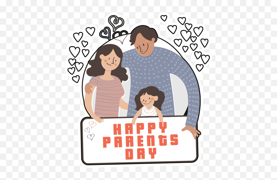 Parents Day By Marcossoft - Sticker Maker For Whatsapp Emoji,Family Emoji Mother And Father