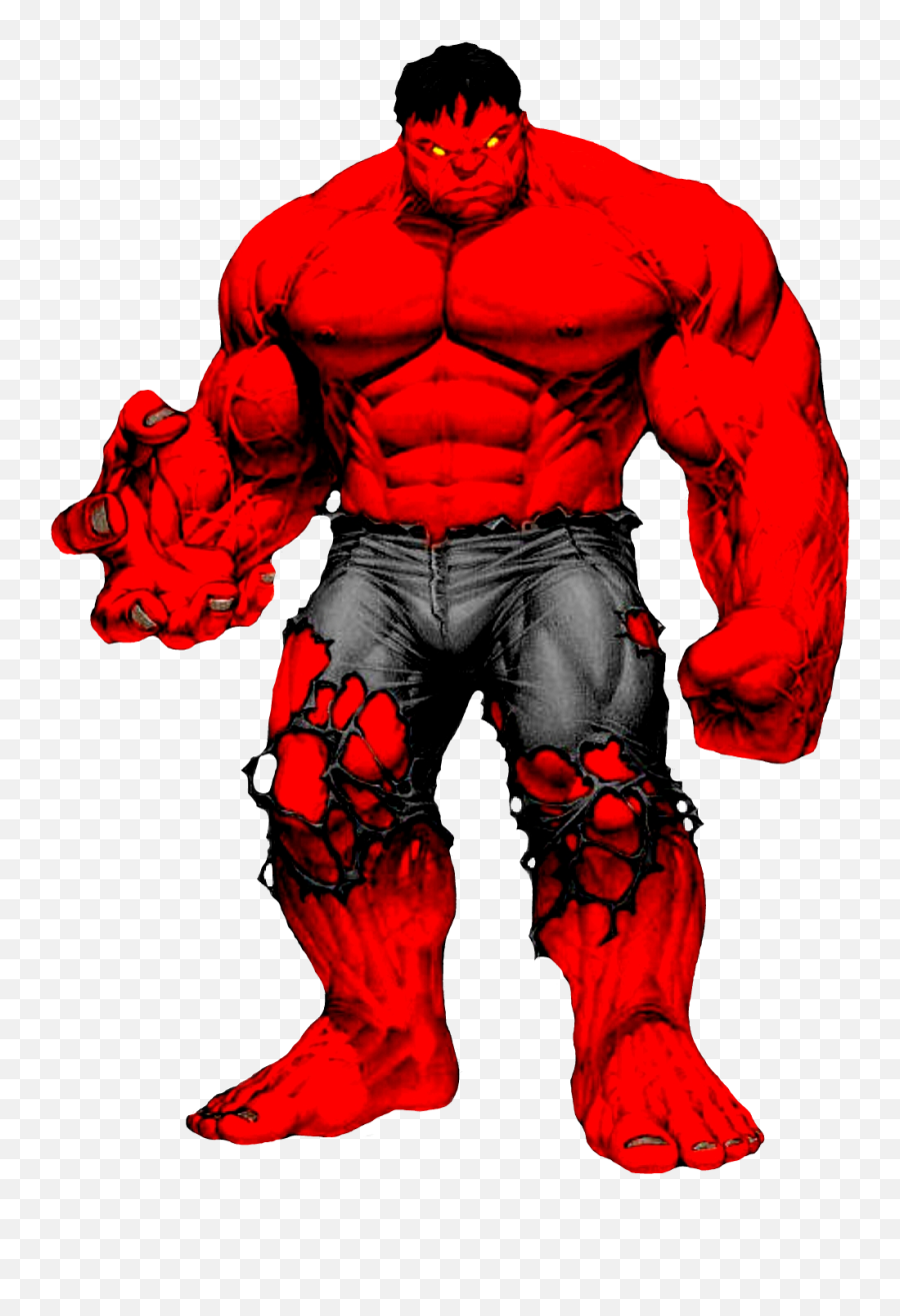 Largest Collection Of Free - Toedit Redhulk Stickers Emoji,Red Haulk Emoji