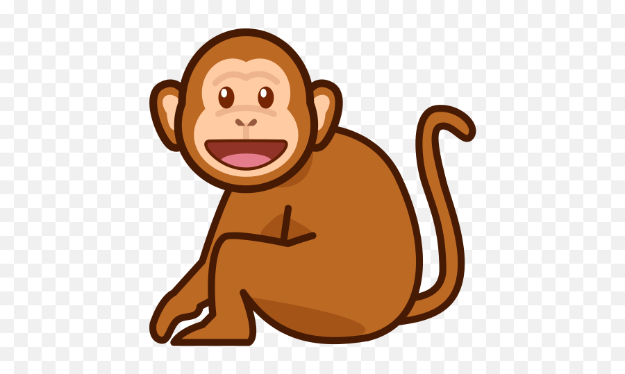 Monkey - Facebook Monkey Stickers Emoji,3 Monkey Emojis