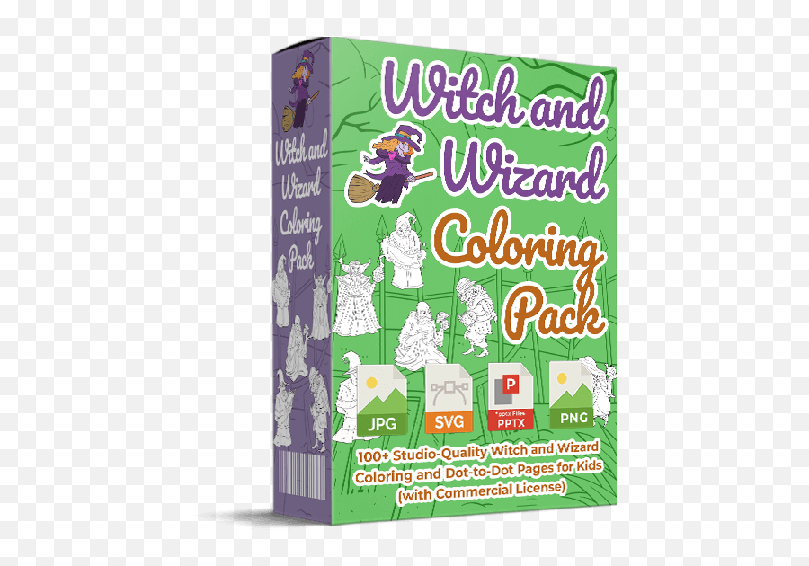 Witch And Wizard Coloring Pack Review - 36 Discount And Huge Fictional Character Emoji,Izard Emotions