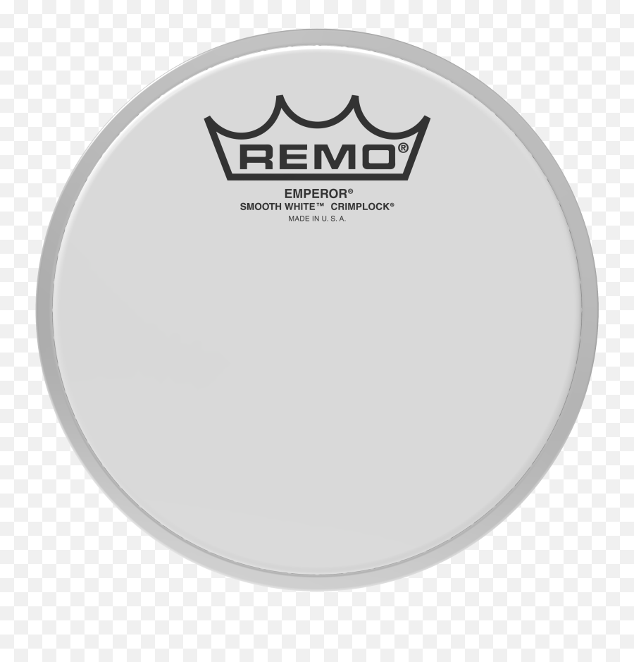 Remo Emperor Smooth White Crimplock Tenor Drumhead 14 Stands - Solid Emoji,Drum Set Emoji