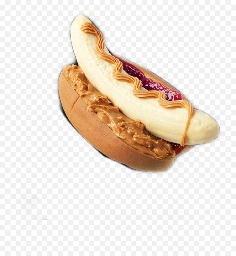 Jelly Bananahotdog Peanut Sticker By G - Dodger Dog Emoji,Peanut Butter Jelly Emoji