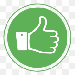 Thumb Up Green Transparent Png - Emoji Transparent Thums Up,Thumb Up ...