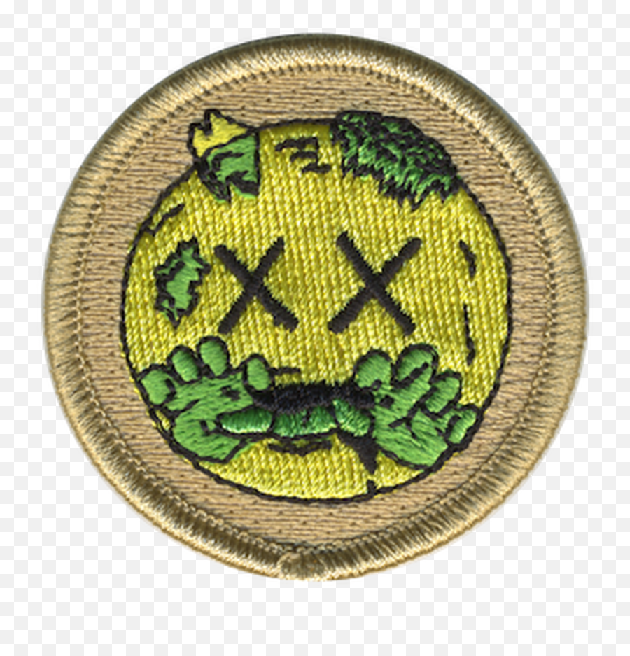 Zombogie Scout Patrol Patch - Solid Emoji,100 Emoji Patch