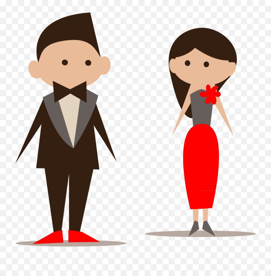 Bridesmaid Wedding Invitation Icon Cartoon Bride And - Groom Padrinhos De Casamento Vetor Emoji,Groom Emoji