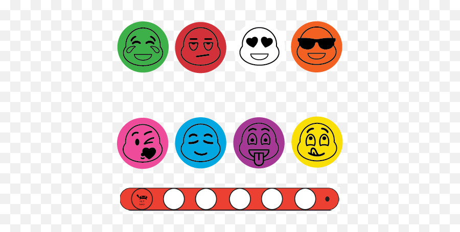 Emoji Faces Bracelet System - Emoji Faces,Emoji Faces Images