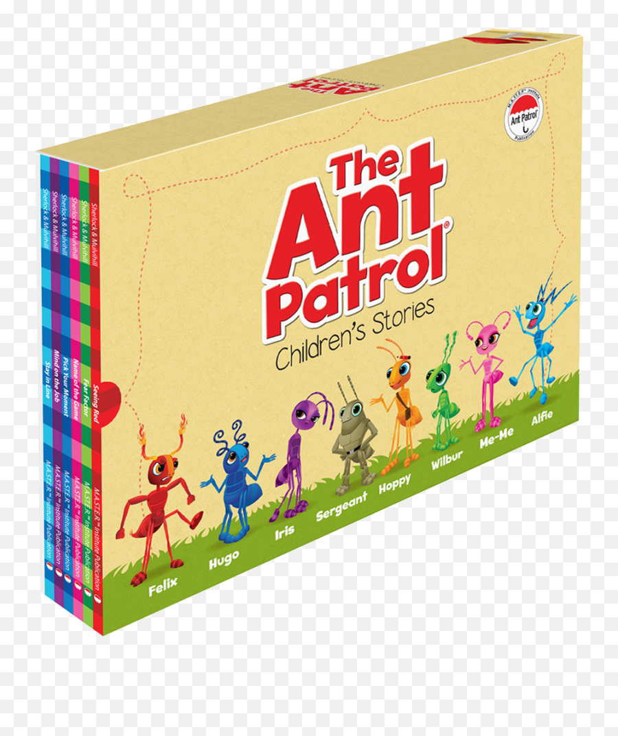 The Ant Patrol Childrenu2019s Stories - Ant Patrol Books Emoji,Emotion Posters For Children