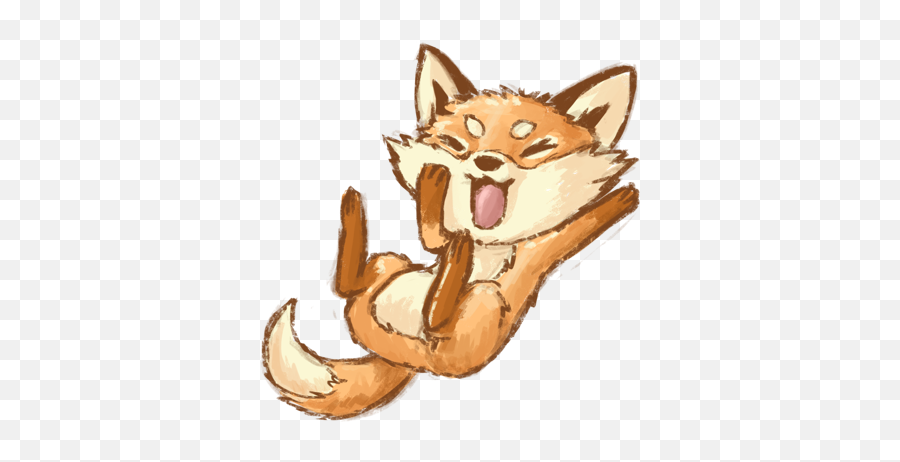 Foxtail Lol - Happy Emoji,Red Fox Emoticon