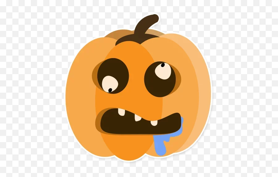 Pumpkin Telegram Stickers - Sticker Emoji,Oddworld Emoticon