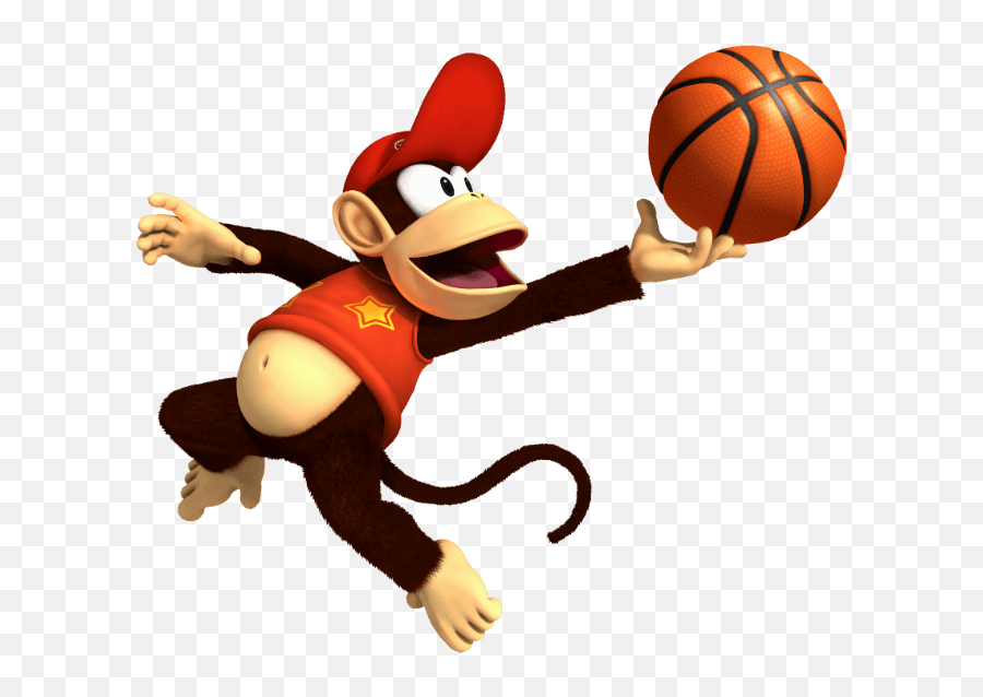 Iconic Video Game Characters - Super Mario Sports Mix Dk Basketball Emoji,Thetoptens Emoticons